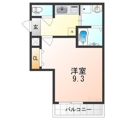 浅香山駅 徒歩6分 2階の物件間取画像